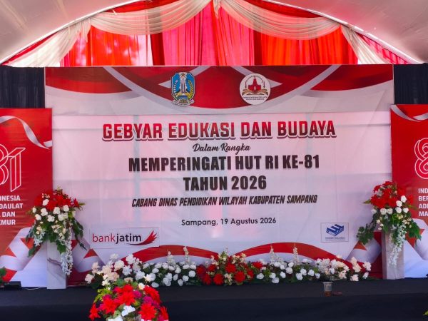 SMKN 1 Robatal Berpartisipasi dalam Pameran Karya Siswa pada Gebyar Edukasi dan Budaya Sampang